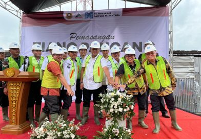 PEMANCANGAN TIANG PANCANG PASAR RAKYAT LEUWILIANG, AWAL KEBANGKITAN EKONOMI PASCA KEBAKARAN