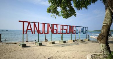 TANJUNG LESUNG AKAN MILIKI SKYDIVING DENGAN PANORAMA LAUT  YANG INDAH